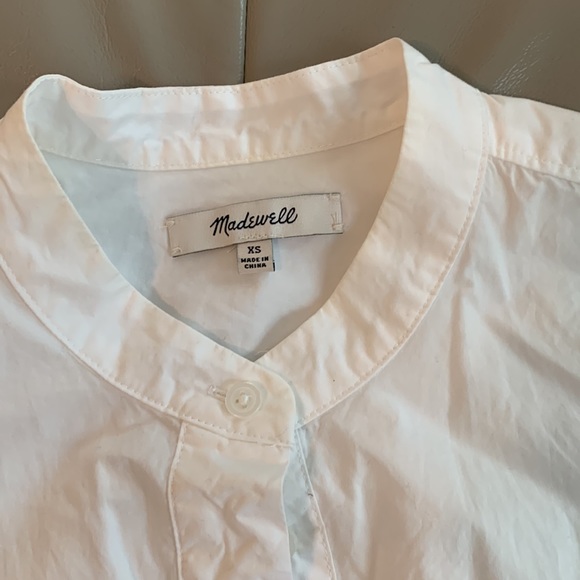 Madewell Lakeside Peplum Shirt - Picture 8 of 11